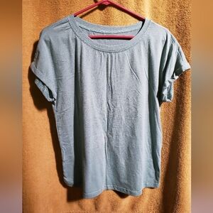 Casual Blue Women's Top
